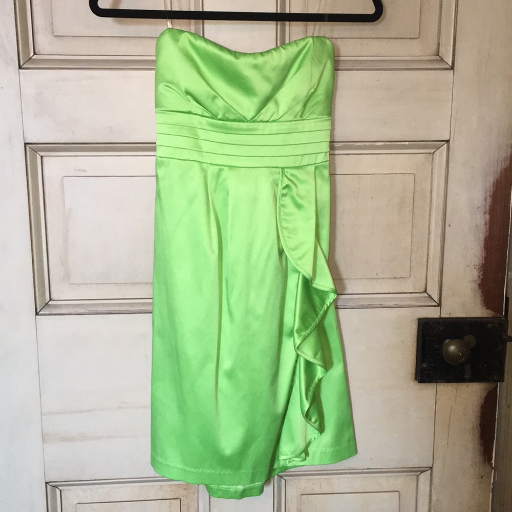 Lime Green Cocktail Dress